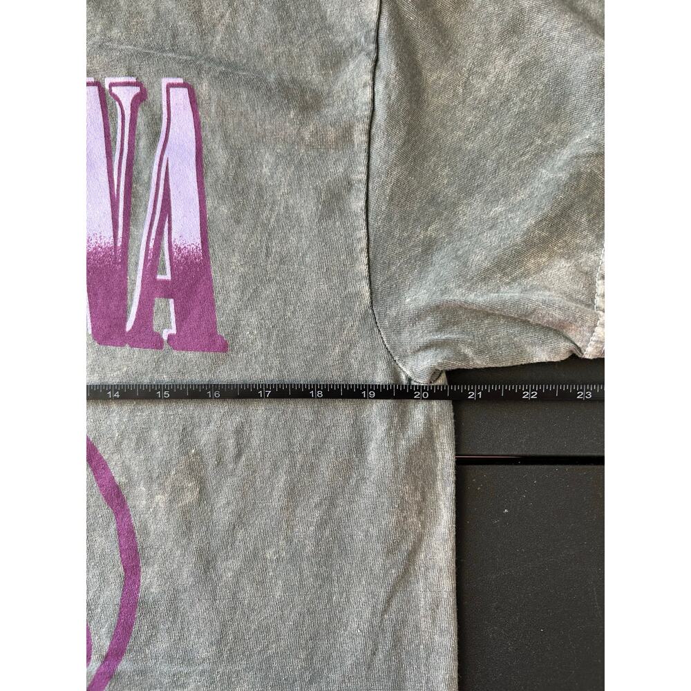Adidas Women's Athletic Shorts + Nirvana Graphic T-shirt Size Large NEW - Picture 7 of 8